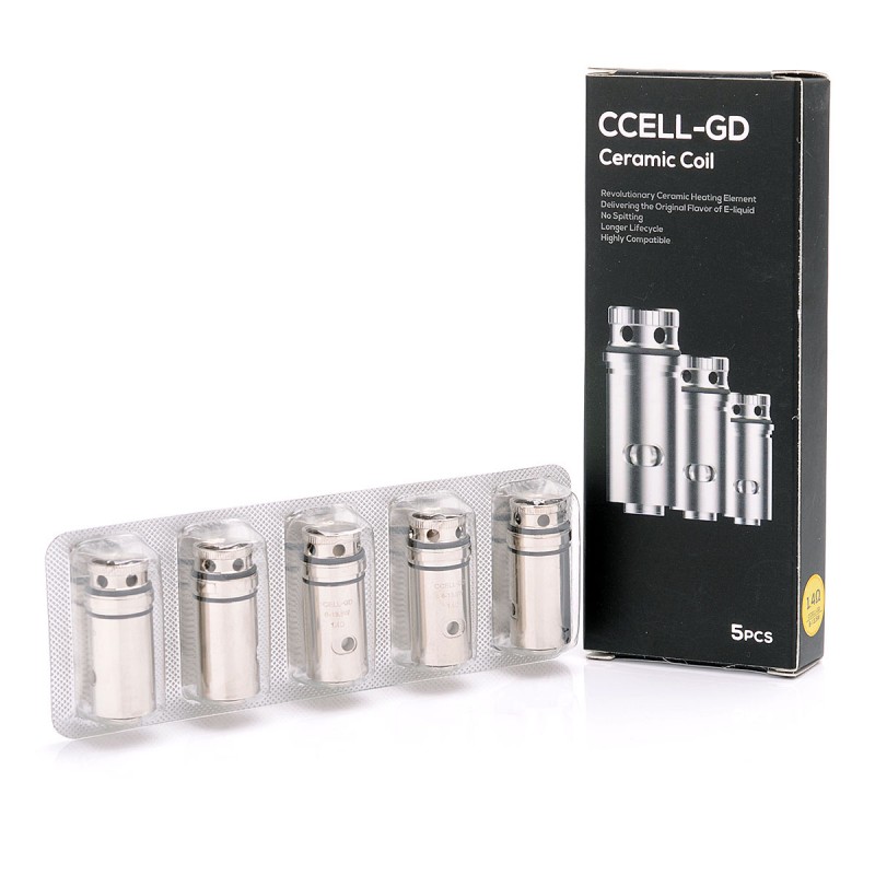 VAPORESSO GUARDIAN CCELL COIL 0.6HM - PACK OF 5 [FREE 