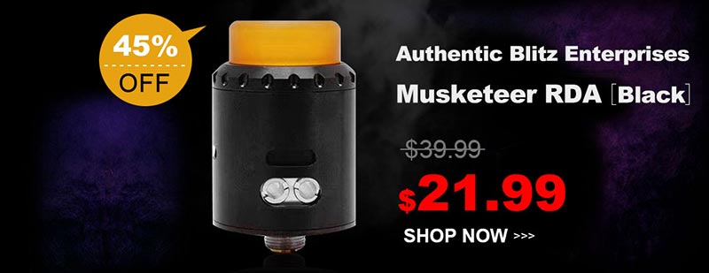 Authentic Blitz Enterprises Musketeer RDA Black