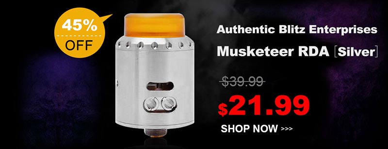 Authentic Blitz Enterprises Musketeer RDA Silver