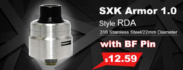 SXK Armor 1.0 Style RDA - 3FVape