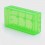 Authentic Iwode Green Plastic Dual-Slot Case for 18650 / 16430
