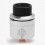 Authentic Hell Trishul RDA Silver SS 24mm Rebuildable Atomizer