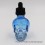 Authentic Iwode Skull Shape Blue 30ml Glass Dropper Bottle