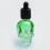 Authentic Iwode Skull Shape Green 30ml Glass Dropper Bottle