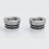 Authentic Iwode Silver 810 to 510 Drip Tip Adapter for RDA / RTA