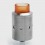 Authentic Cthulhu CETO RDA Silver 24mm Rebuildable Atomizer w/ BF Pin