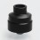 SXK SOLO Style RDA Black 316SS 22mm BF Rebuildable Dripping Atomizer