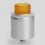 PTI DOT Style RDA Silver 24mm Rebuildable Dripping Atomizer w/ BF Pin