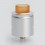PTI DOT V4 Style RDA Silver Aluminum SS 24mm Rebuildable Atomizer