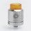 Orage Style RDA Silver SS 24mm Rebuildable Dripping Atomizer w/ BF Pin