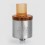 Authentic Cthulhu MTL RDA Silver 22mm BF Rebuildable Dripping Atomizer