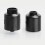 Recoil Rebel Style RDA Black SS 24mm Rebuildable Dripping Atomizer