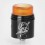 Rapture Style RDA Black SS 24mm Rebuildable Dripping Atomizer