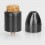Weapon Style RDA Black SS 24mm Rebuildable Dripping Atomizer