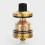 Switch Style RTA Gold SS 24mm Rebuildable Tank Atomizer