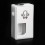 Octopus Mods Style White ABS Aluminum 6ml 18650 BF Squonk Box Mod
