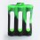 Authentic Iwode Black Green Silicone Case for 18650 Batteries