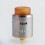 Authentic OBS Crius BF RDA Silver 24mm Rebuildable Dripping Atomizer