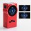 Authentic Hugo Delux 220W Red TC VW Variable Wattage Mod