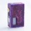 Authentic VBS Iron Surface Purple Resin 7ml Squonk Box Mod