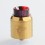 Authentic Times APEX BF RDA Gold 25mm Rebuildable Atomizer