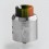 Authentic Times APEX BF RDA Silver 25mm Rebuildable Atomizer