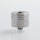 YFTK Short Cranked Style BF RDA Silver 316SS 22mm Rebuildable Atomizer