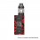 IJOY Captain PD270 Red Black Camouflage 234W 18650 / 20700 Box Mod Kit
