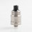 Buy Ambition Mods Spiral MTL RDA Silver 316SS 18mm Rebuildable Atomizer