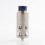 Buy fly Brunhilde Top Coiler RTA Silver 8ml 25mm Tank Atomizer