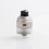 Authentic Gas Mods HALA 22mm Silver RDTA w/ BF Pin