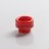 Authentic Hell Dead Rabbit V2 RDA Blood Red 810 Drip Tip