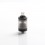 asy Roulette Style MTL / DL RTA Rebuildable Tank Atomizer - Black, Stainless Steel, 3.5ml, 22mm Diameter