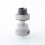 Authentic Yacht & Mike s Eclipse Dual RTA Rebuildable Tank Atomizer Sand Blast Silver