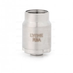 Authentic Eleaf LYCHE Replacement RBA Coil Head - Silver, Stainless Steel