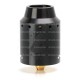 Authentic IJOY Limitless 24 RDA Rebuildable Dripping Atomizer - Black, Stainless Steel + Brass, 24mm Diameter