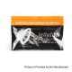 Authentic Vapjoy Jellyfish Wicking Organic Cotton Pack for RBA / RDA / RTA / RDTA Atomizer - White (10g / 10 Strips)