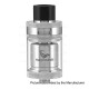 Authentic Oumier Magic Winds RTA Rebuildable Tank Atomizer - Silver, Stainless Steel + Glass, 2mL, 22mm Diameter