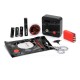 Authentic Coil Master DIY Kit V3 w/ 521 Tab Mini, Tweezer, Pliers, Screwdriver, Kanthel A1 Wire, Scissors - Black