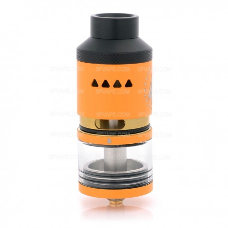 Authentic IJOY Limitless RDTA Rebuildable Dripping Tank Atomizer - Orange, Stainless Steel + Glass 6.9mL, Classic Edition