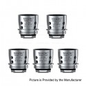 Authentic SMOK Spirals Tank Replacement Dual Coil Core Heads - Silver, 0.3 Ohm (20~40W) (5 PCS)
