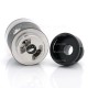 Authentic OBS Frost Wyrm RDTA Rebuildable Dripping Tank Atomizer - Black, Stainless Steel, 3.3ml, 25mm Diameter