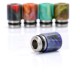 Universal 510 Drip Tip - Random Color, Resin + Stainless Steel, 15mm