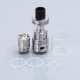 Authentic Horizon Arctic V12 Sub Ohm Tank Clearomizer - Silver, Stainless Steel + Glass, 5mL, 0.1 / 0.3 Ohm, 25.5mm Diameter