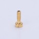 Replacement Bottom Feeder Center Pin for Goon RDA - Golden, Brass