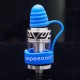 Authentic Vapesoon Universal Silicone Sanitary Cap / Combo Anti-Slip Band + Anti-Dust Cap - White