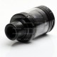 Authentic Augvape Merlin Mini RTA Rebuildable Tank Atomizer - Black, Stainless Steel + Glass, 2mL, 24mm Diameter