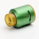 Authentic Desire Mad Dog RDA Rebuildable Dripping Atomizer - Green, Aluminum-magnesium Alloy + PEI, 24mm Diameter