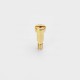 Replacement Bottom Feeder Center Pin for Goon LP RDA - Golden, Brass