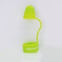 Authentic Vapesoon Universal Silicone Sanitary Cap / Combo Anti-Slip Band + Anti-Dust Cap - Yellow